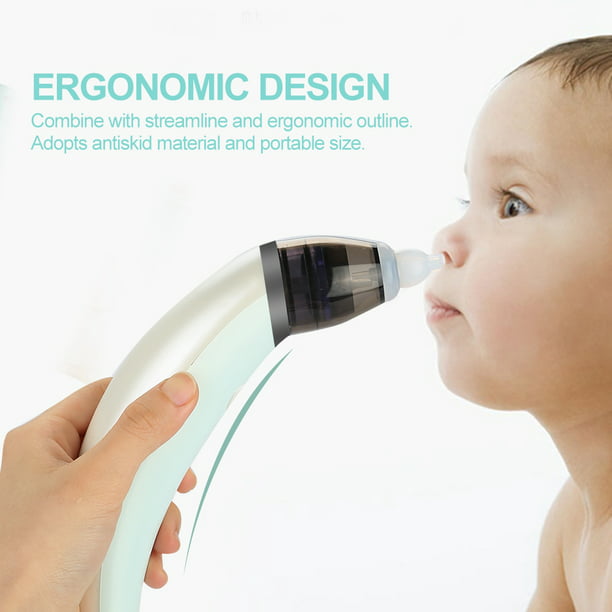 wenyun Newborn Baby Safety Care Nasal Aspirator Snot Nose Cleaner Vacuum Suction Nasal Absorption for Infants Children Kids